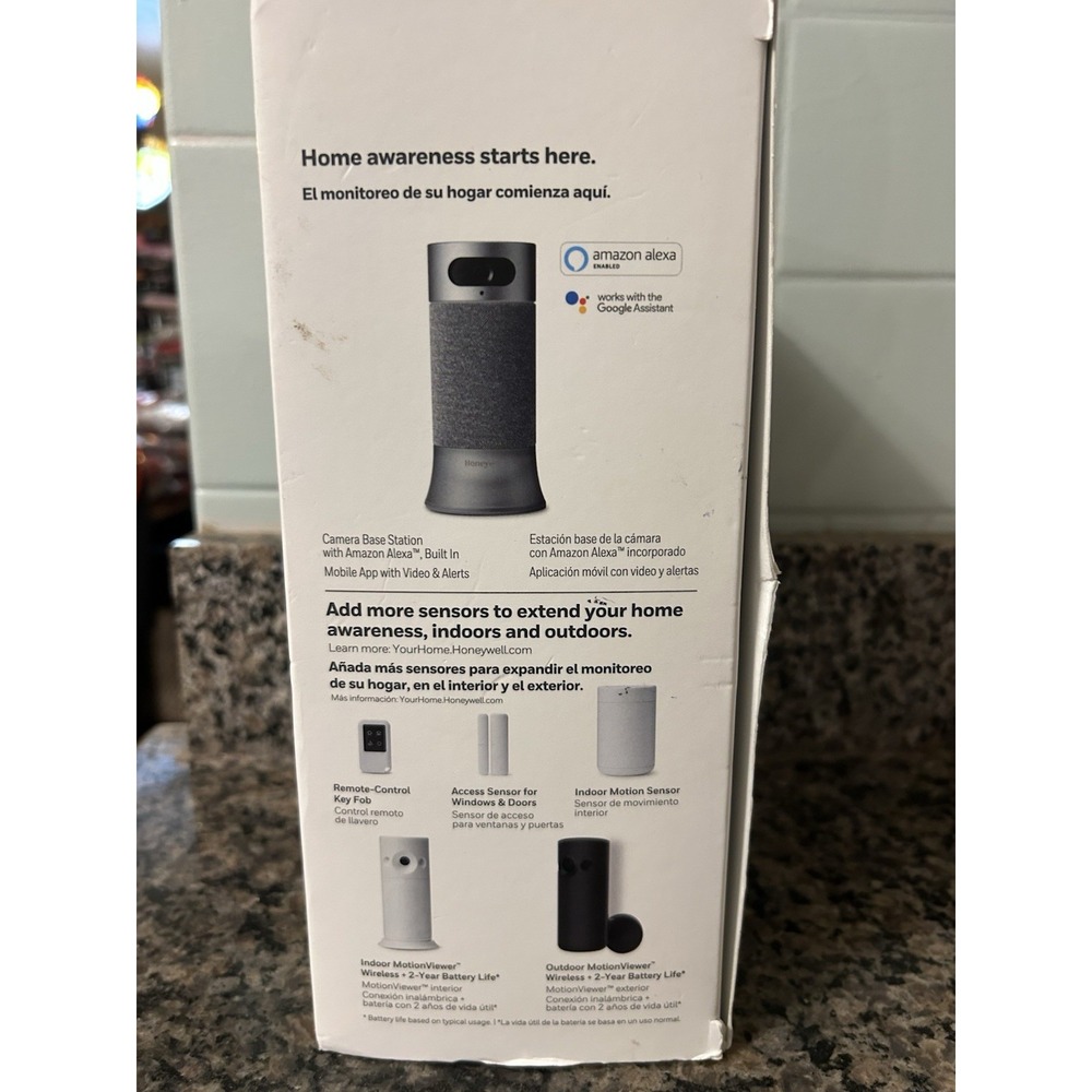 Honeywell Home RCHS5200WF Smart Home Security Camera Base Station - Picture 2 of 7